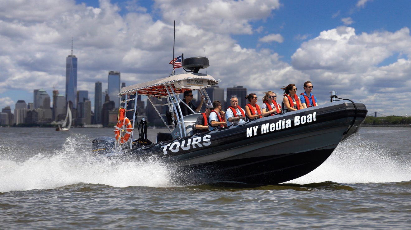 Excursion en hors-bord sur l'Hudson